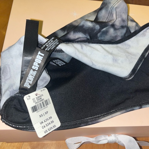 NWT- One shoulder VS PINK Sports Swimsuit Top - Picture 3 of 3